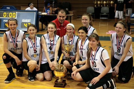 Tesseract Girls Basketball Champs