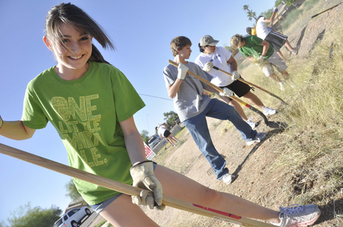 Live Love cleanup project in Chandler